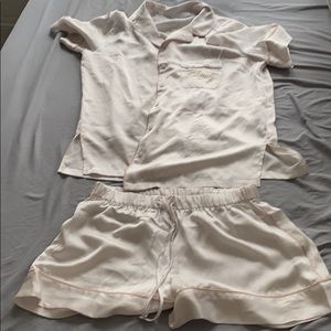 Victoria Secret bride pajama set